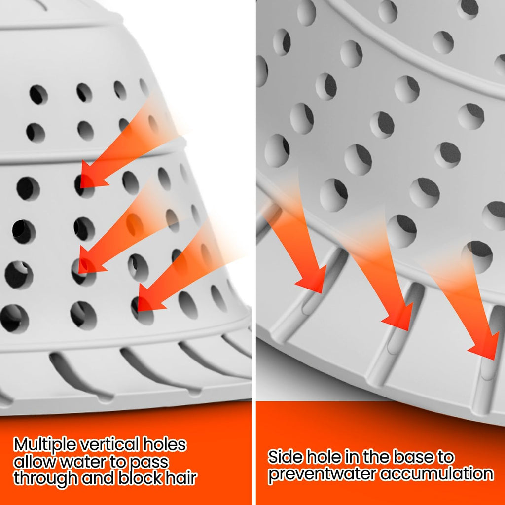 Bathtub Drain Strainer Silicone Bathroom Stopper Fixture Accessories