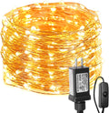 Lighting EVER Plug in Fairy Lights, 66ft 200 LED String Lights with Switch