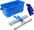 Window Cleaning Kit with Bucket,Squeegee for Window Cleaning