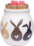 ScentSationals Love Bunnies - Decorative Wax Warmer for Scented Wax Melts