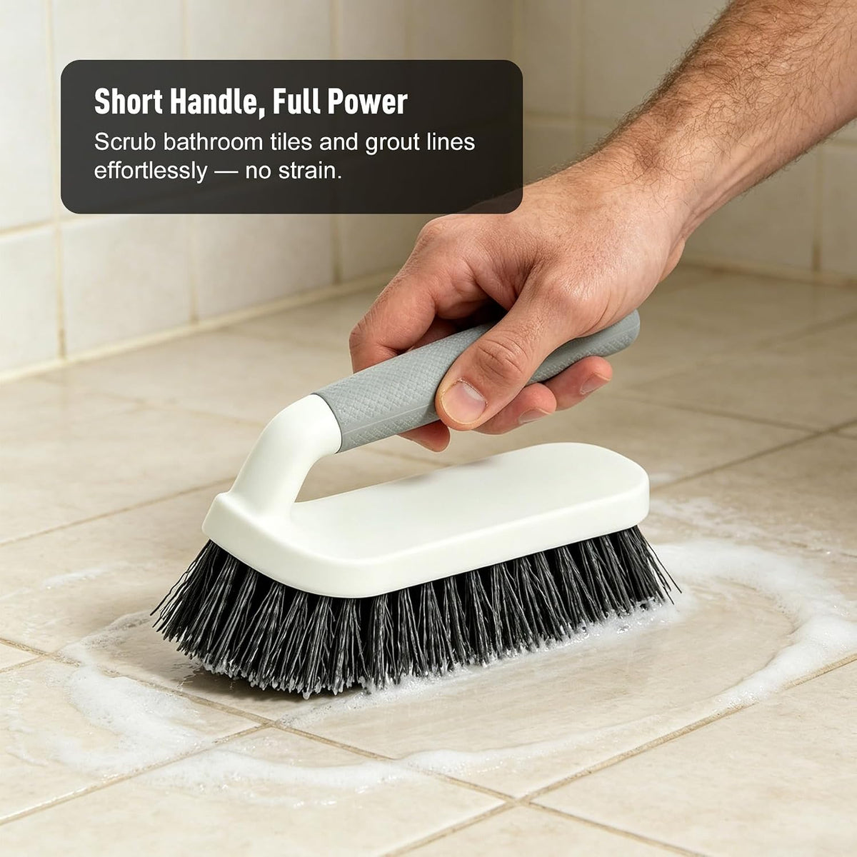 CLEANHOME 3 Pcs Scrub Brush,Multifunctional Cleaning Brush Set