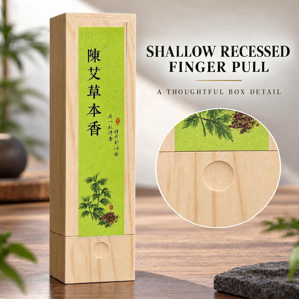 Natural Mugwort Incense Sticks for Calming Meditation, Yoga, Relaxation. Natural Sleep Aid, Stress Relief and Air Purifying Herbal Incense (Mugwort)