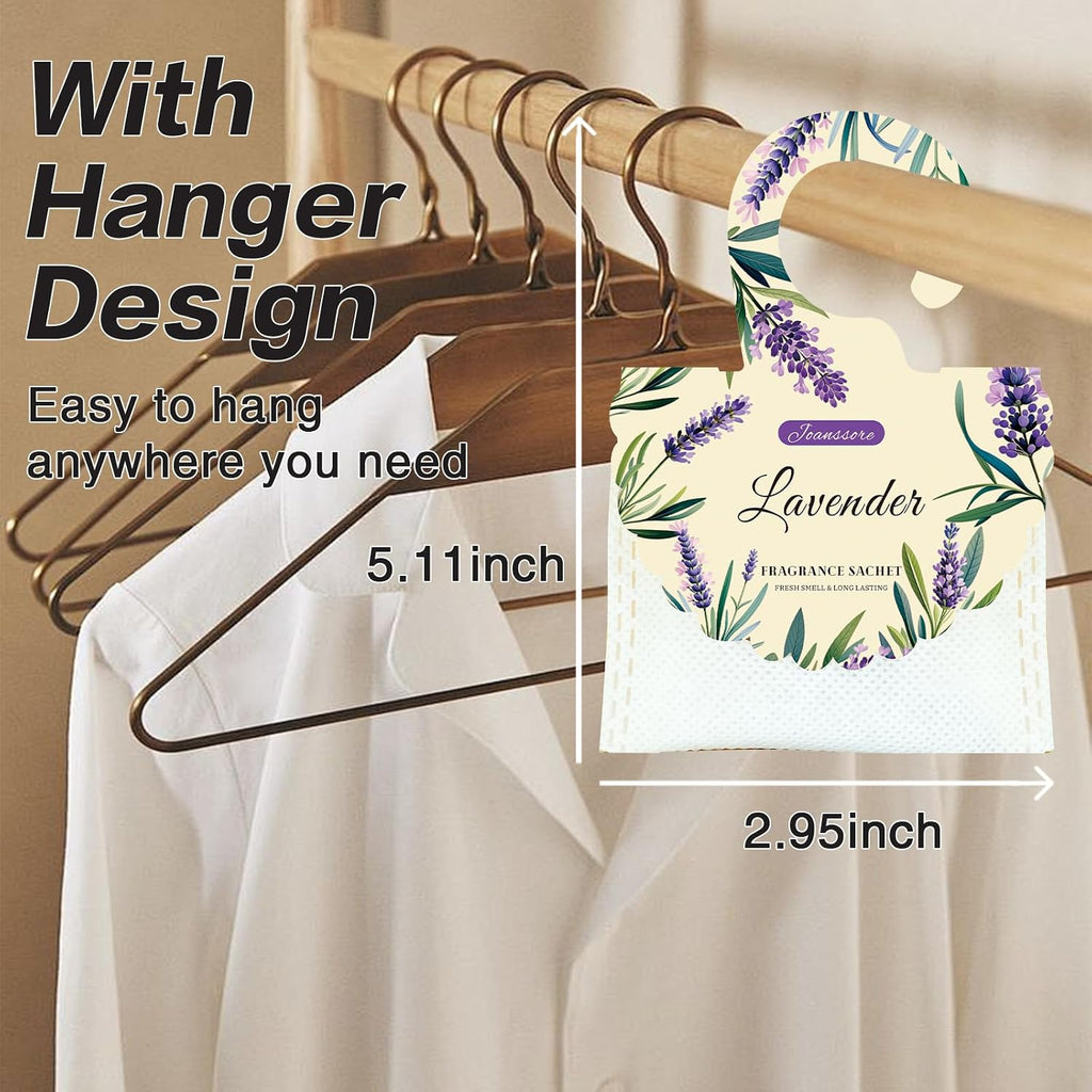 15 Packs Lavender Scented Sachets Bag for Drawers and Closets