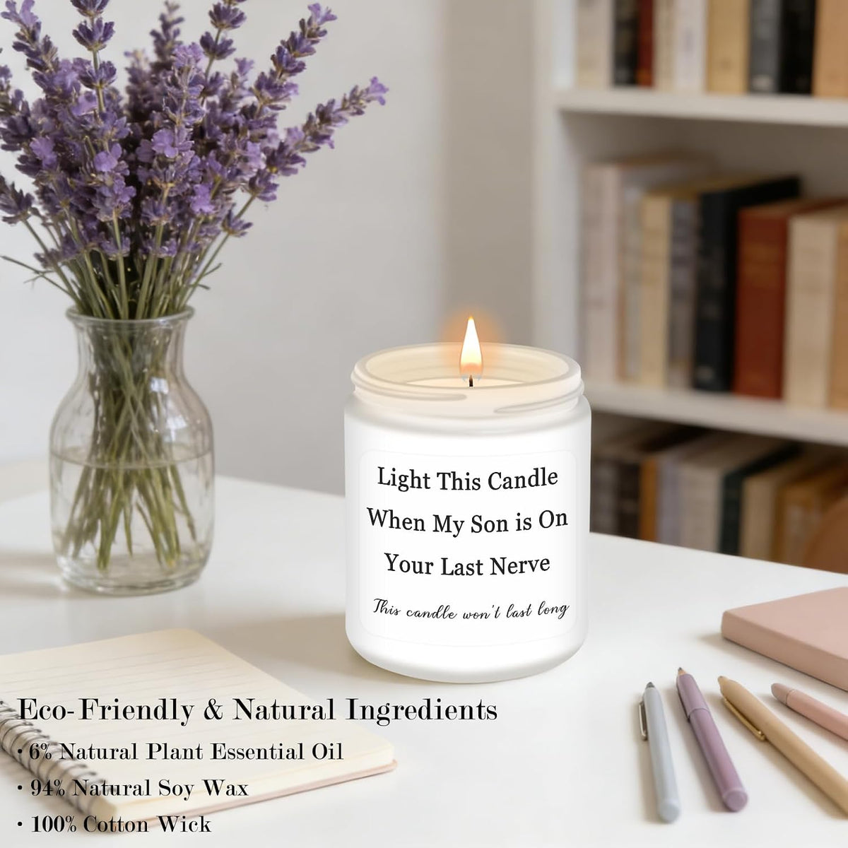 Gifts for Daughter in Law, Christmas DIL Lavender Candles Gifts