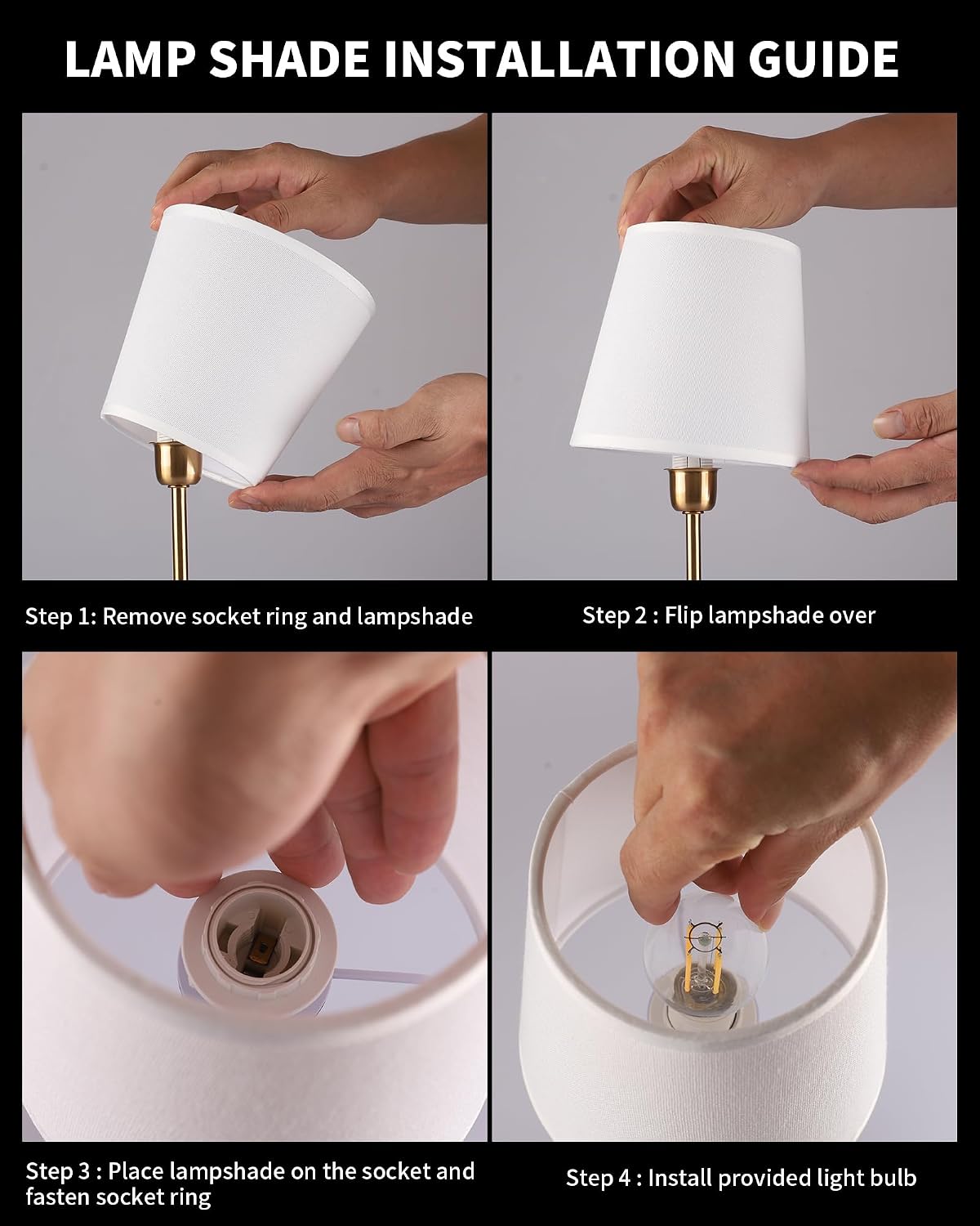 Portables Cordless LED Table Lamp, 4000mAh Wireless Rechargeable Battery Operated Powered Light, Dimmable Table Lamp for Dining Room, Bedroom, Bedside, Bar, Night Light, Camping, Patio (Bronze)