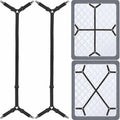 Bed Sheet Holder Straps - Sheet Straps Adjustable Bed Sheet Clips Fasteners Keep Sheets Stays in Place,2Pcs/Set Black