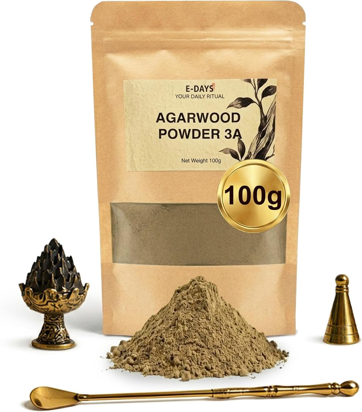 Hainan Agarwood Powder 3.53 oz (100g)