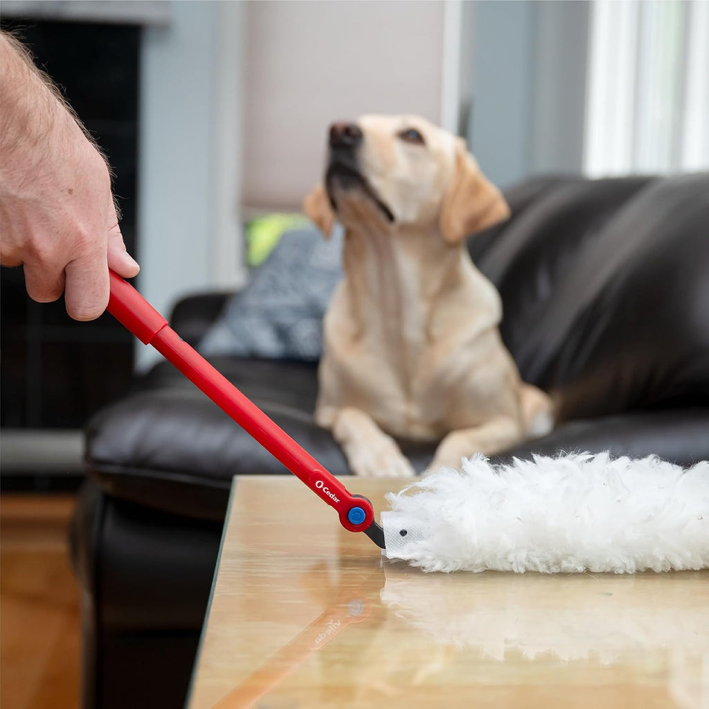 O-Cedar Flex & Catch Heavy Duty Dusting Refills (10 Count) | Disposable Duster Refill | Traps 3X More Dust Than Traditional Feather Duster
