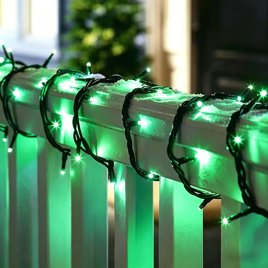 2 Pack Battery Operated String Lights - 9.8ft 30 LEDs Green