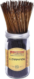 Wild Berry Cinnamon 11-Inch Incense Sticks, Hand Dipped, 100 Count
