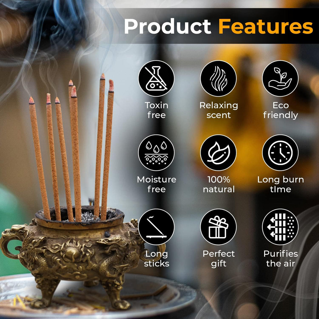 DharmaObjects 3 Box Potala 60 Sticks Tibetan Traditional Incense