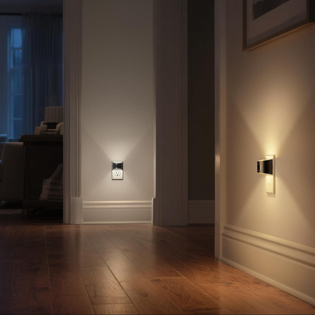 DORESshop Motion Sensor Night Light, Night Lights Plug into Wall, 3CCT