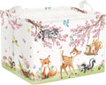 Clasty Animal Flower Kid Storage Basket Foldable Laundry Hamper, 36L Deer
