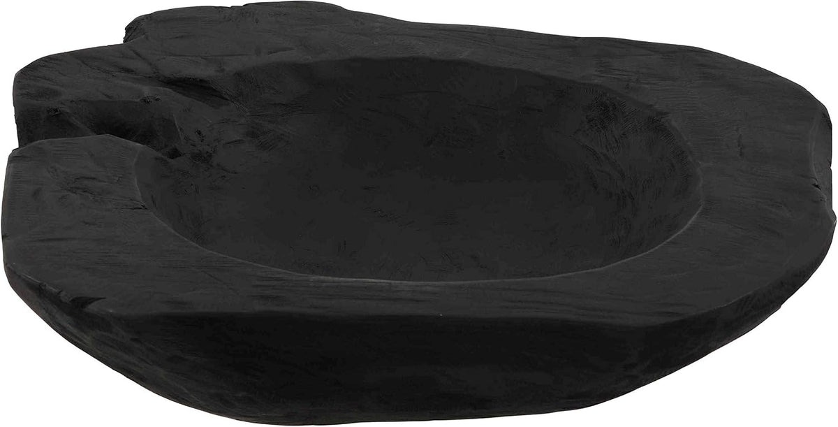 Bare Decor Lomax Wooden Decorative Bowl, Hand Made from Teak Root