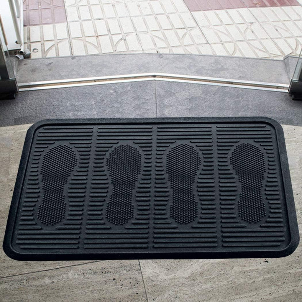 SafetyCare Rubber Shoe & Boot Tray - Multi-Purpose - 24 x 16 Inches - 1 Mat