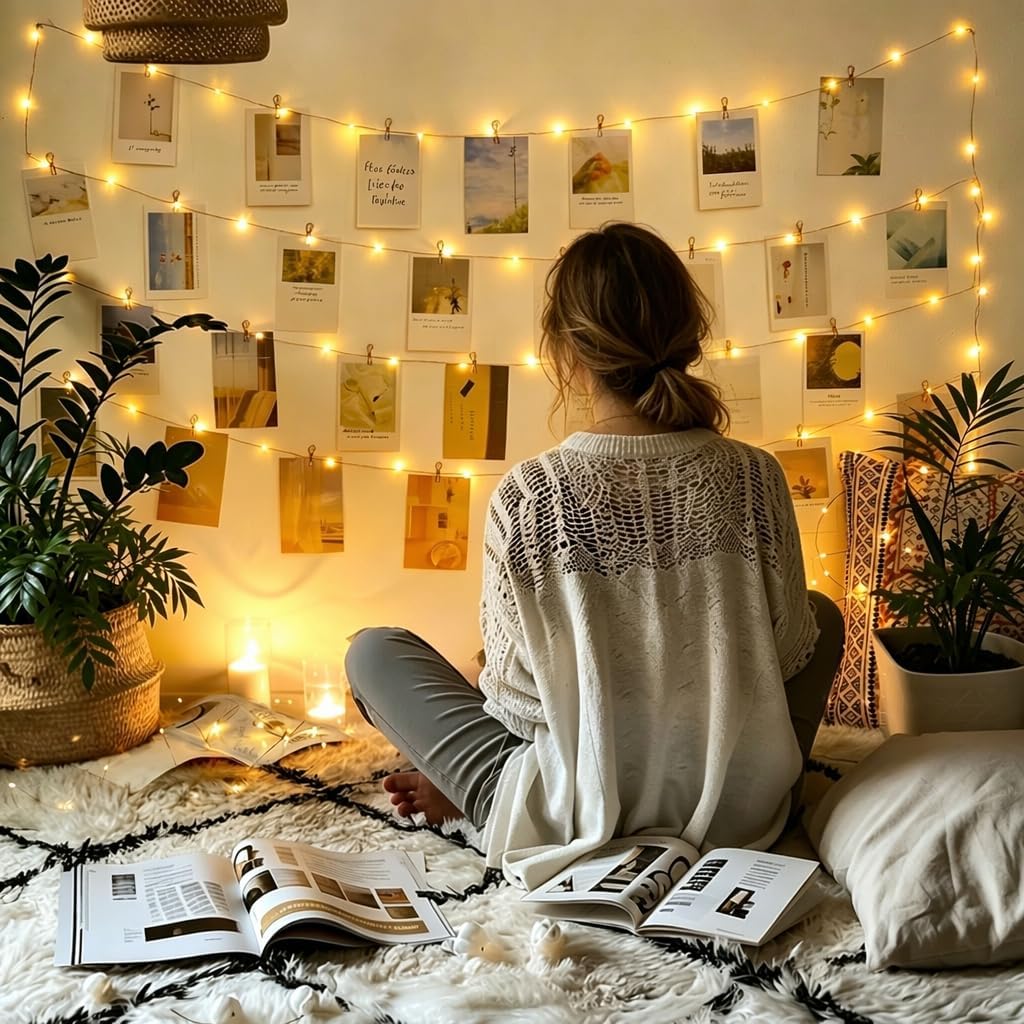 USB Fairy Lights for Bedroom, 33ft 100 LED, Remote & Timer