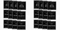 HVSWLY 12PCS Bathroom Labels for Soap Dispenser, Removable Bathroom Organization Labels, Waterproof Bottle Labels for Shampoo Conditioner Body Wash (Black) (Pack of 2)