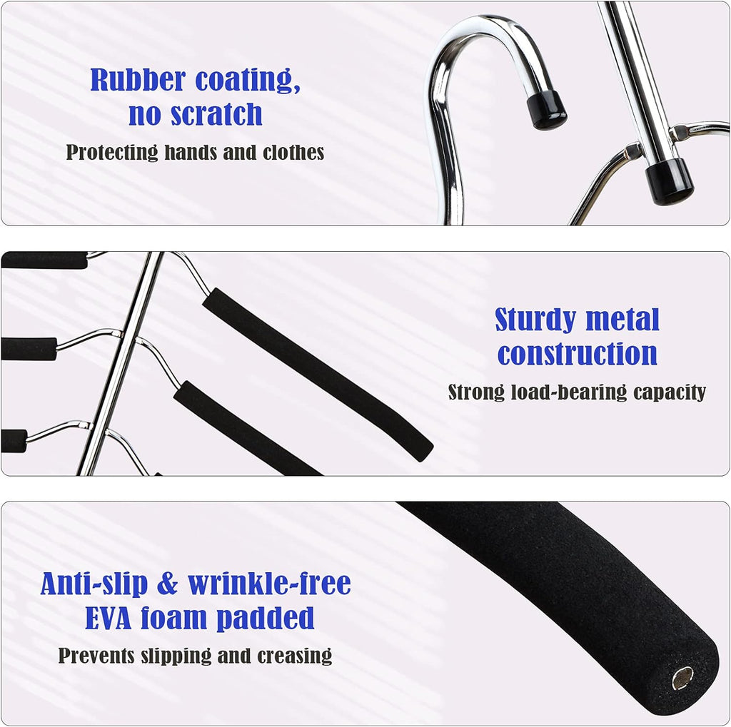 Hangers Space Saving Clothes Hanger 4 Packs