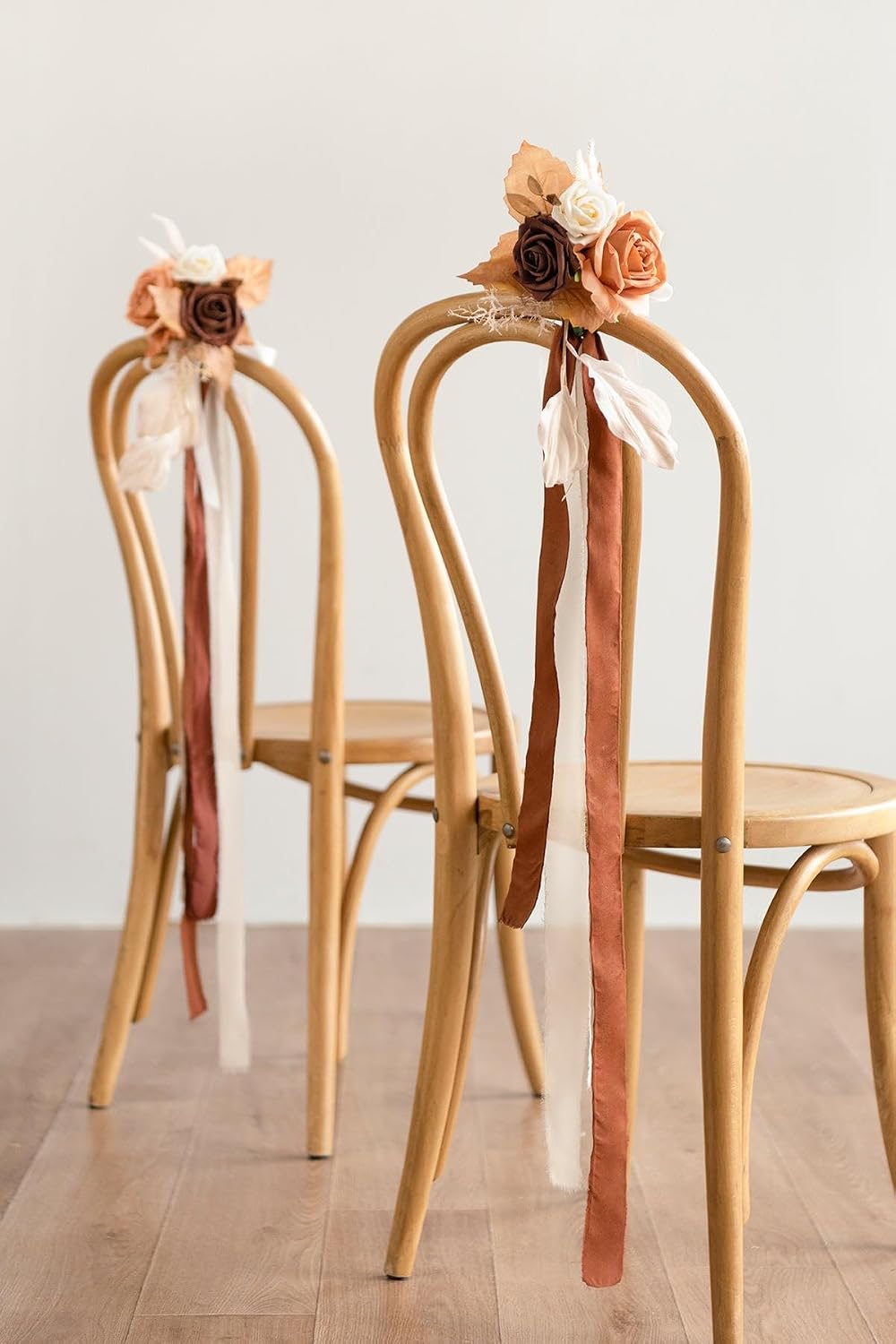 Ling's moment Artificial Wedding Fall Flowers Grand Combo, Boho & Sepia