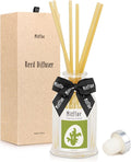 Reed Diffuser, MitFlor Oakmoss Amber Fragrance Diffuser Set, Room Freshener with Natural Rattan Sticks, Fresh Scent Oil Diffuser for Bedroom, Bathroom, and Home Décor, 3.4 fl oz