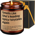 LEADO Candle, Spicy Book Lover Gifts for Women, Romantasy Book Lovers Gifts