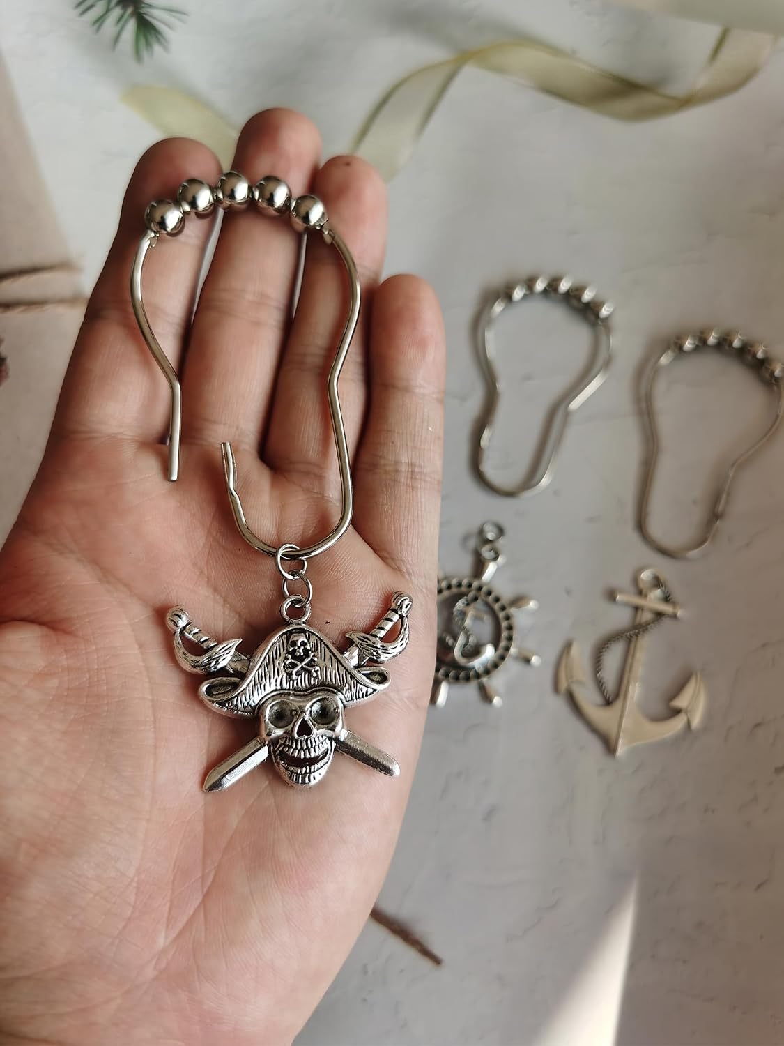 Nautical Shower Curtain Hooks Sailor Shower Curtain Rings