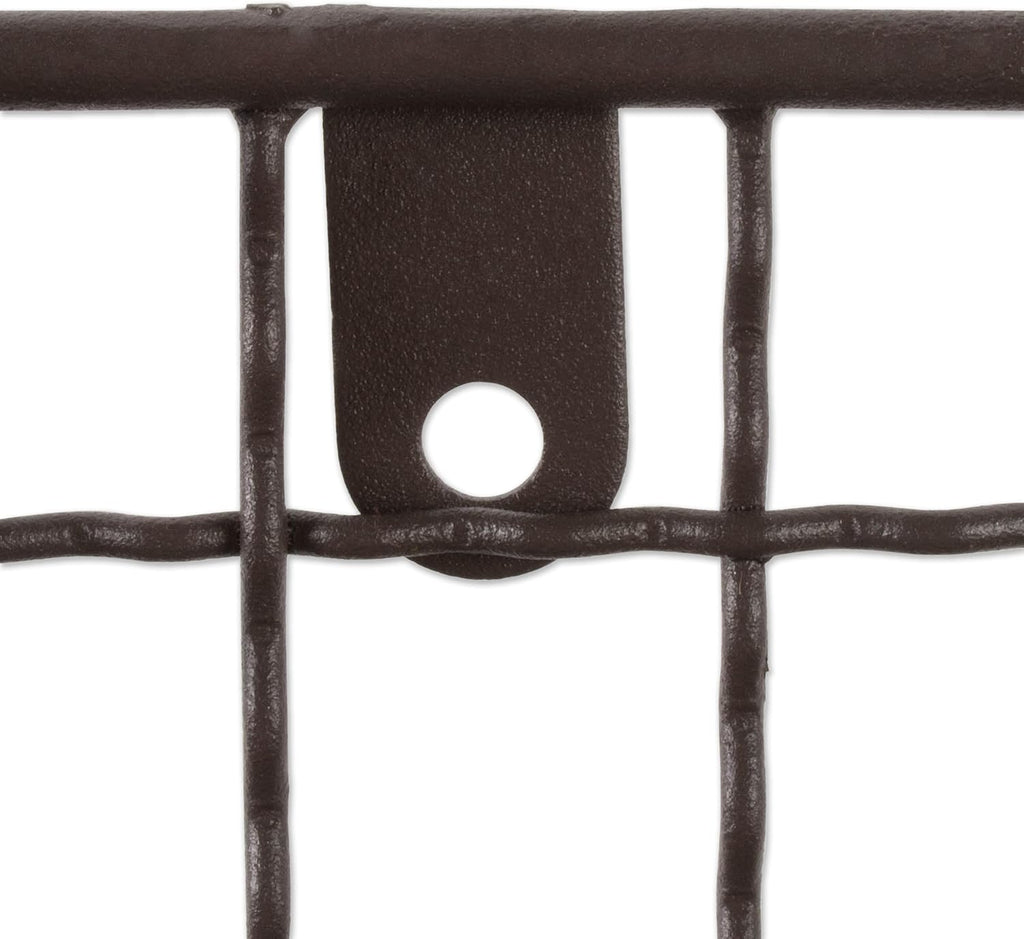 DII Rustic Bathroom Décor, Metal Storage, Small Towel Bar, Rustic