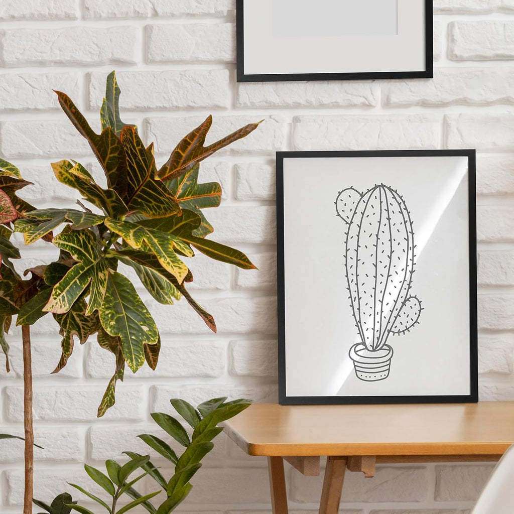 SYNTRIFIC 11x14 Poster Picture Frames Set of 6, Matted to 8x10 with Mat