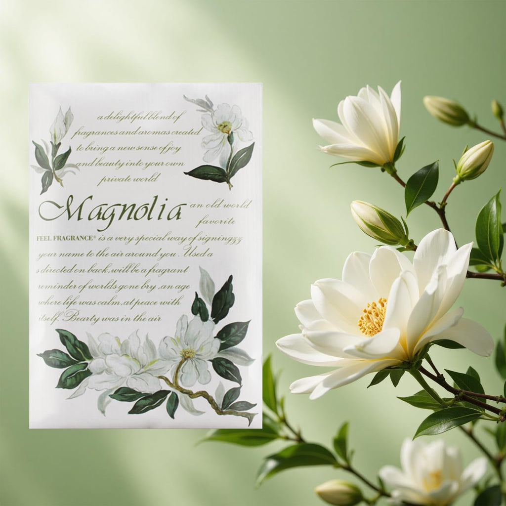 Fragrance Scented Sachet for Drawers and Closets Magnolia 12pcs