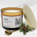 VOHO Pine Wickless Candles for Candle Warmer Lamp, 9oz Soy Candles Scented