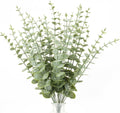 CLEANGOR Artificial Eucalyptus Stems (24, Green)