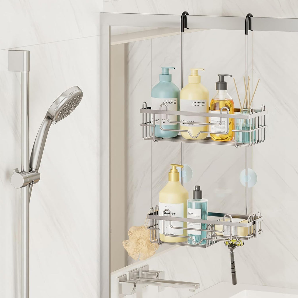 Consumest Over the Door Shower Caddy - for Bathroom Organizer&Storage