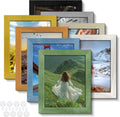 RoseEmber 8x10 Picture Frames Set of 8, Wall Gallery Photo Frames, High-Definition Real Glass, for Tabletop or Wall Hanging