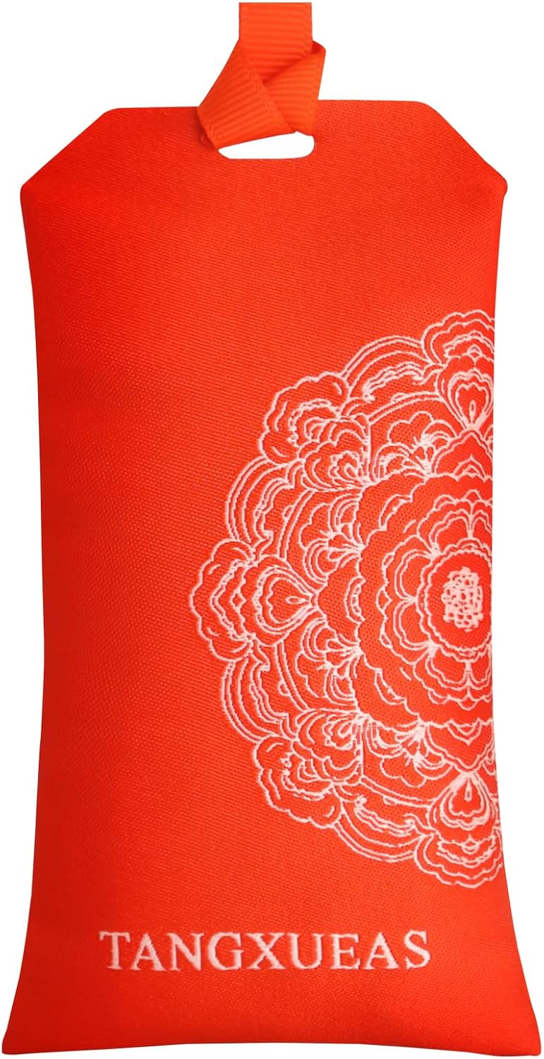 Sunny Orange Scented Sachets for Drawers and Closets, Long Lasting Home Freshener - Gift Set Ready,1 Pcs