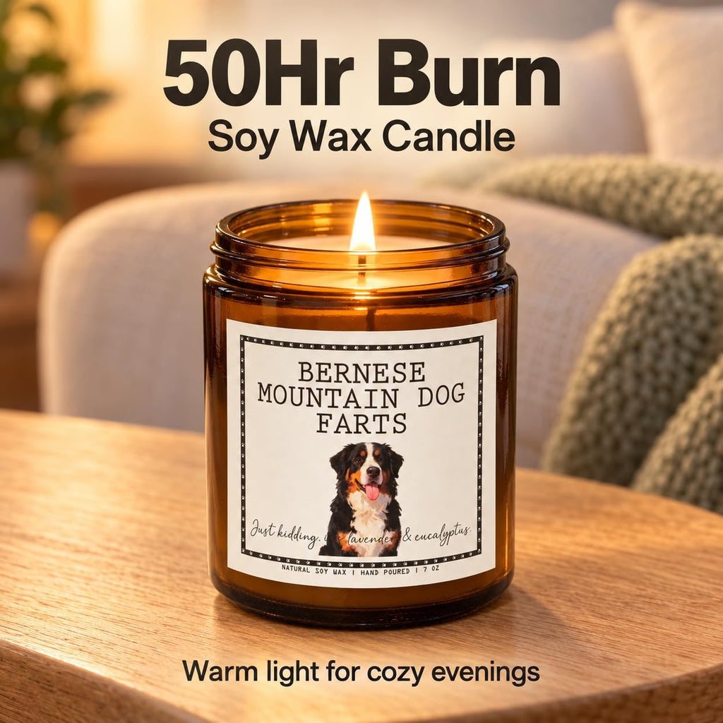 Bernese Mountain Dog Gifts & Decor, Dog Mom Gifts - Lavender & Eucalyptus