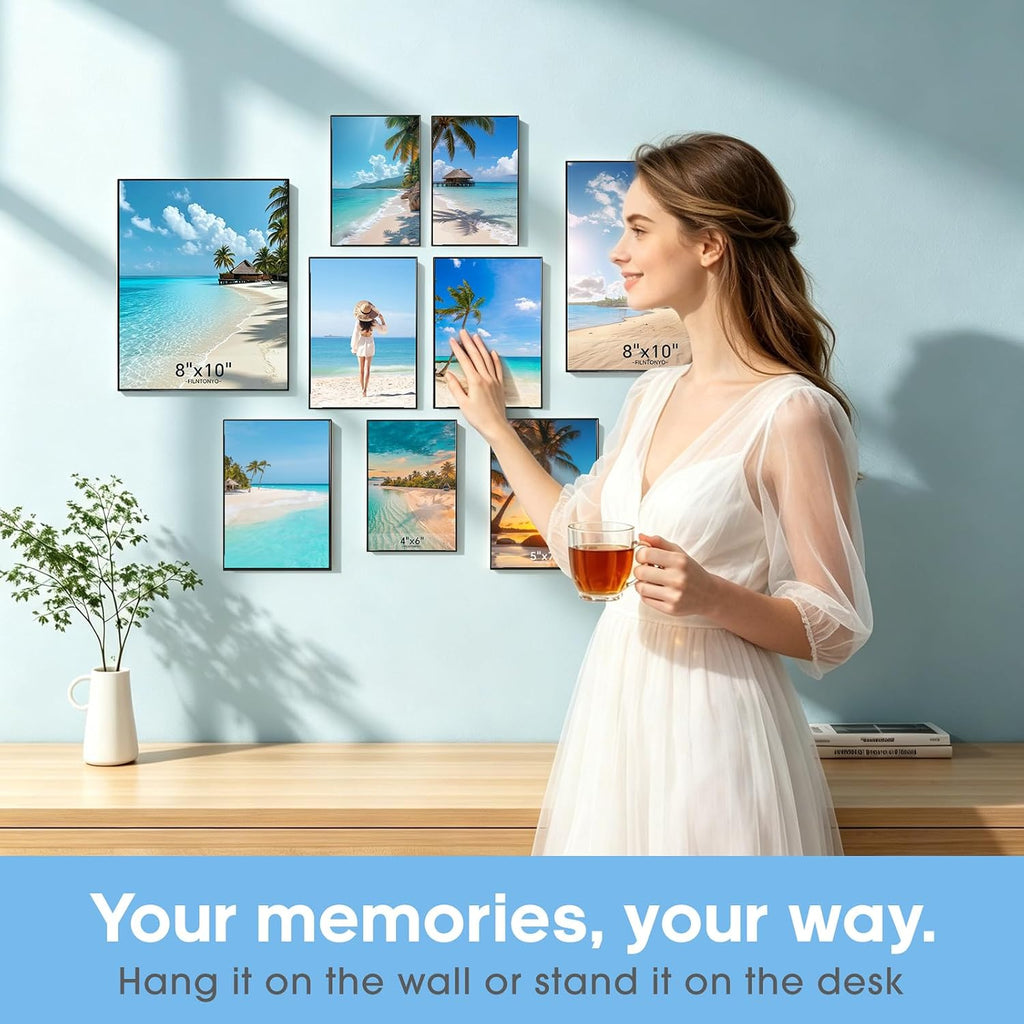 10 Pack Picture Frames Collage Wall Decor