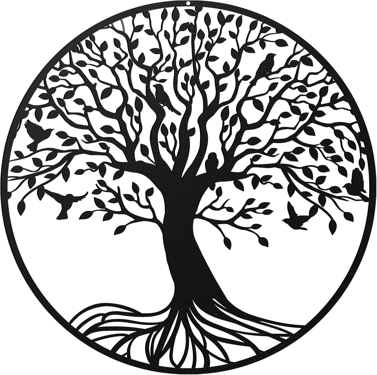 Demissle Tree of Life Metal Wall Art 11.8 Inch Wall Hanging Decor