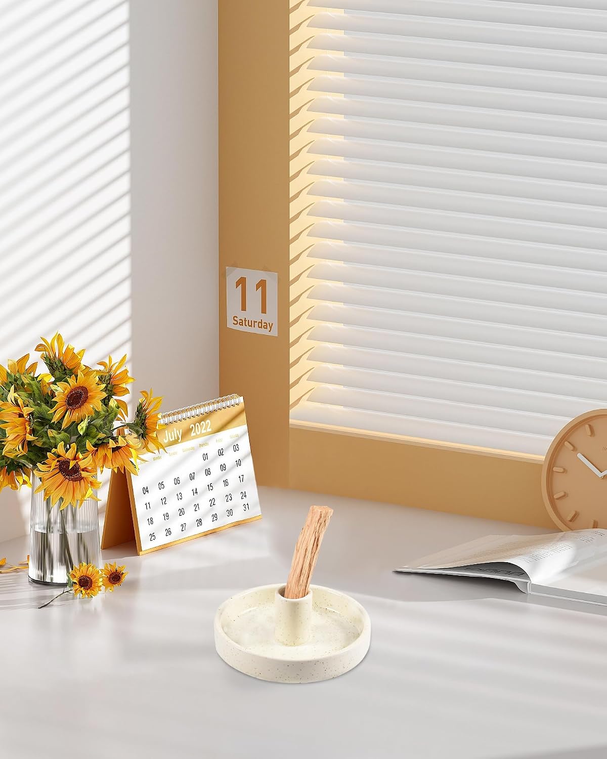 Palo Santo Holder, Beige