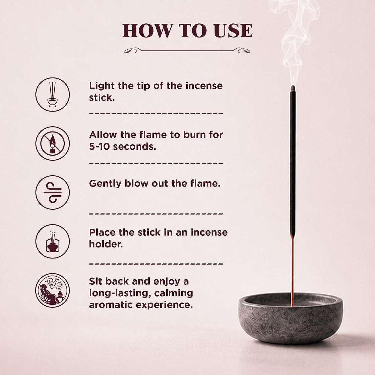 Hem Mukhalat Bakhoor Incense Sticks (120 Sticks, 6 Boxes Inside) - 9 Inches Long, 20g per Box - Perfect for Meditation, Relaxation, Or Simply to Create A Soothing Ambiance.