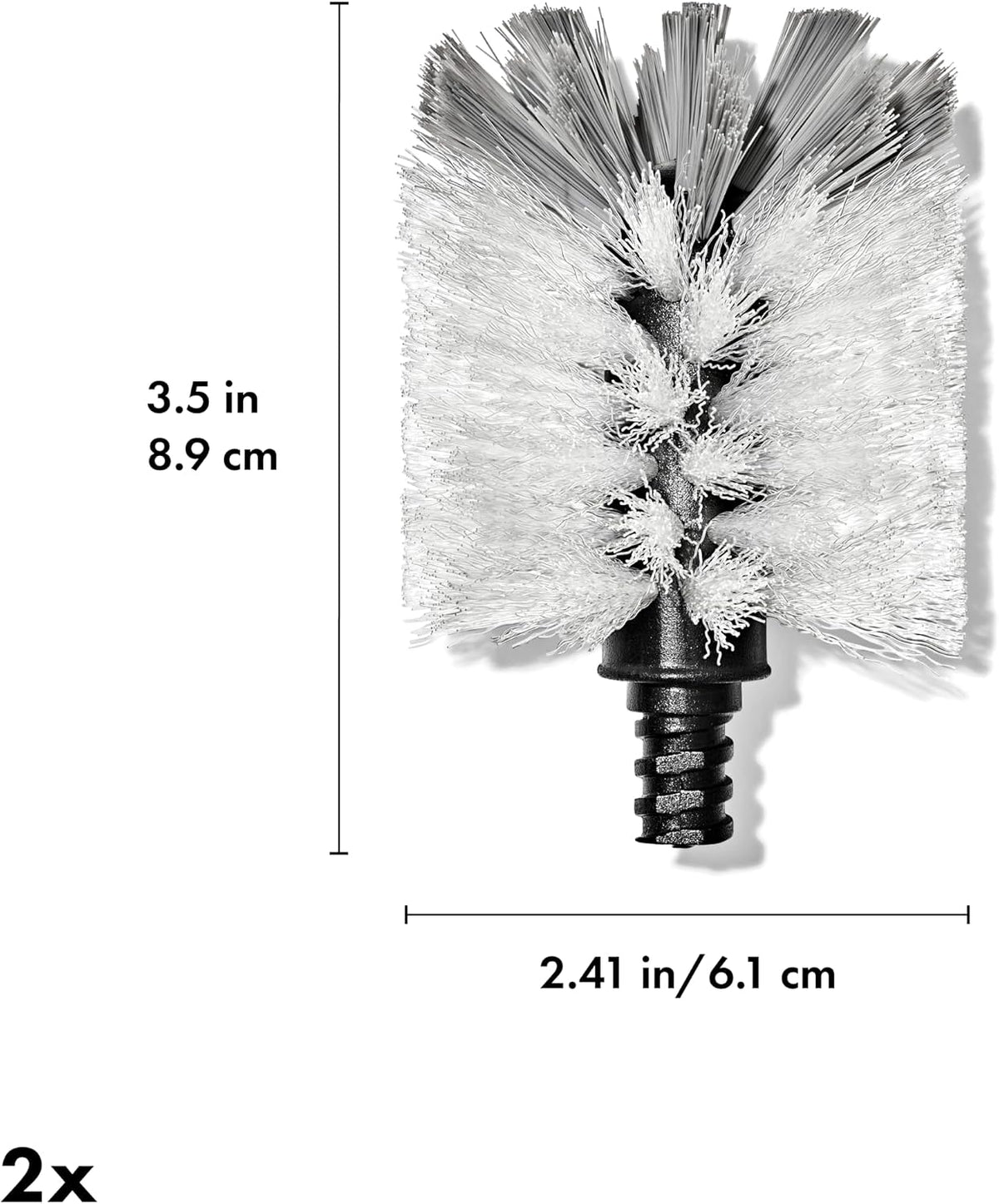 OXO Steel Bottle Brush Refill, 2-Pack
