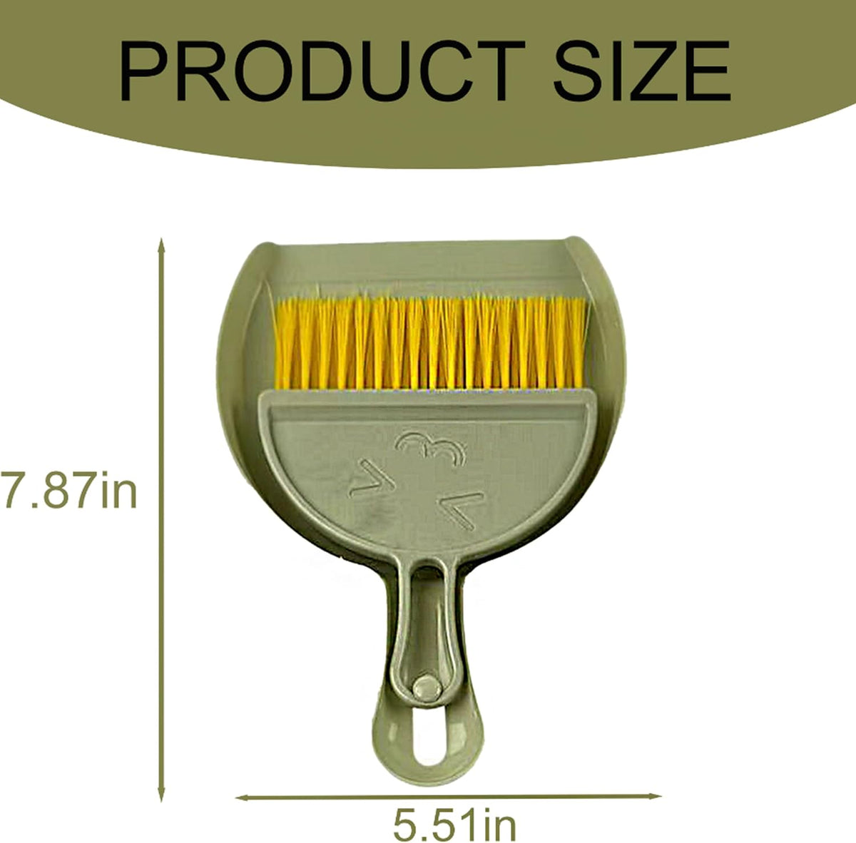 3PCS Hand Broom and Dustpan Set Mini Household Cleaning Tool
