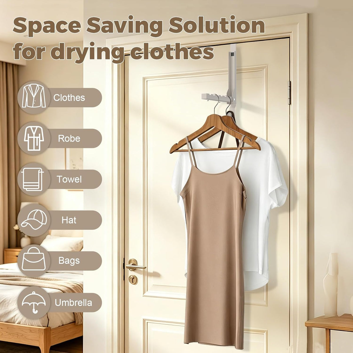 Over The Door Hanger & Drying Rack