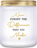 Thank You Gifts for Women, Inspirational Gift for Teacher, Lavender Candle