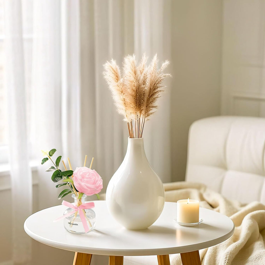 Reed Diffuser Set 7.10 oz Rose Scented Room Air Freshener for 120 Days