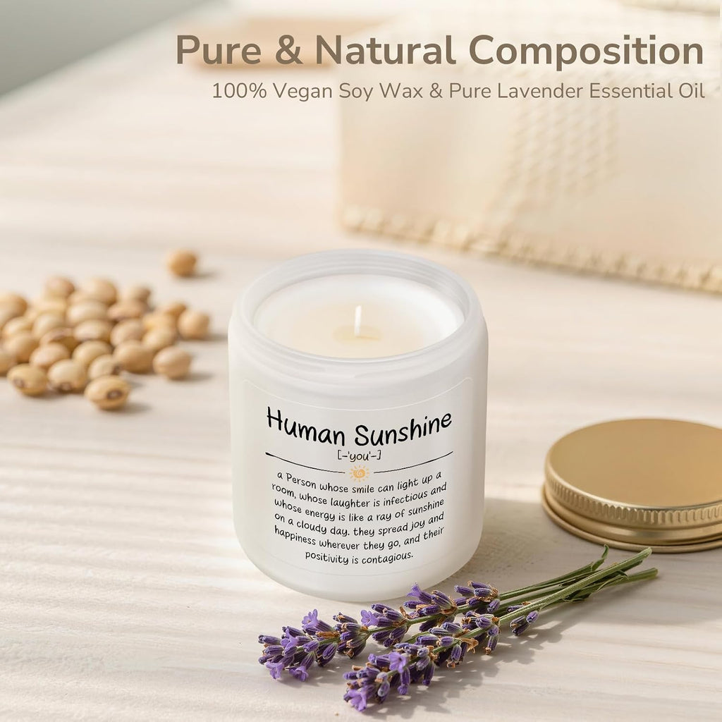 Teacher Gifts, Thank You Gifts for Women,Appreciation Gift, Lavender Candle