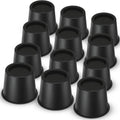 Heavy Duty Bed Risers – Adjustable Furniture Risers for Beds, Sofas, Tables, and Chairs – Supports up to 1500 Lbs(4 Inch,Unstackable,Set of 15)