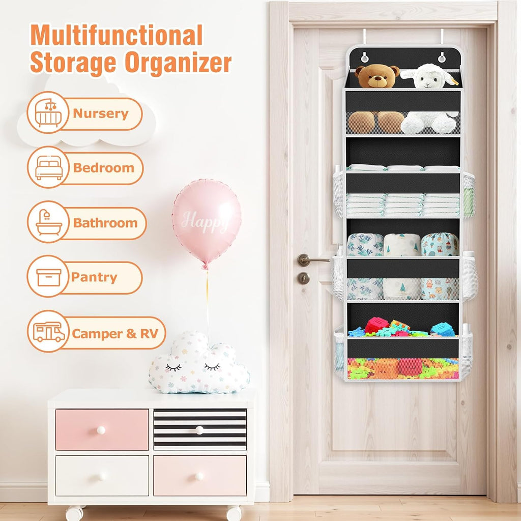 Over The Door Organizer Storage Large Capacity Hanging Bedroom Storage