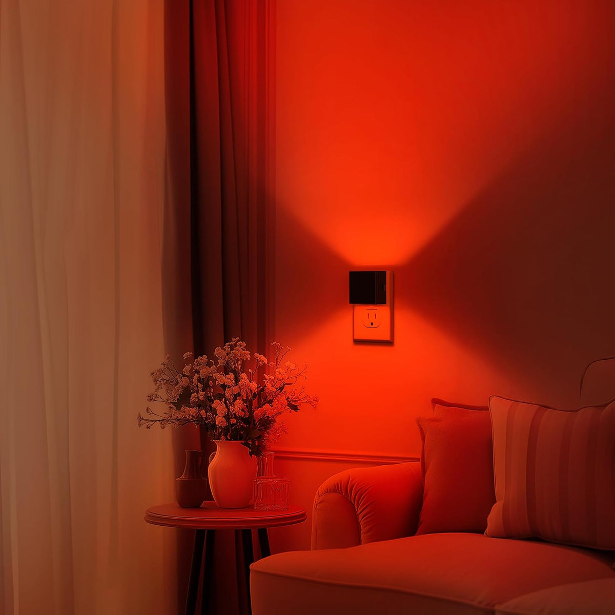 DORESshop LED Night Lights Plug into Wall [2 Pack],Plug in Nightlight