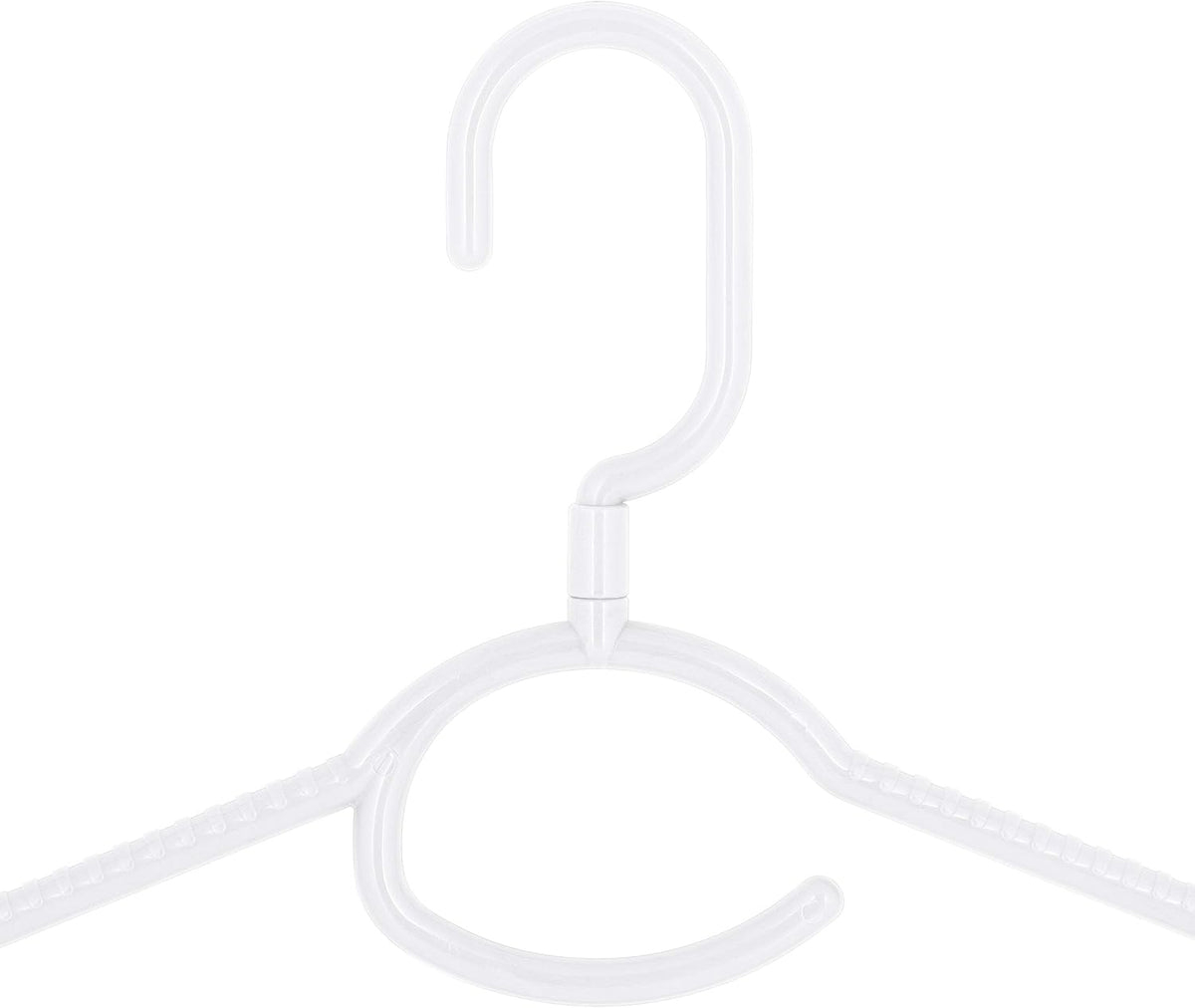 Laundry 360 Swivel Neck Hanger 5 Pack in White