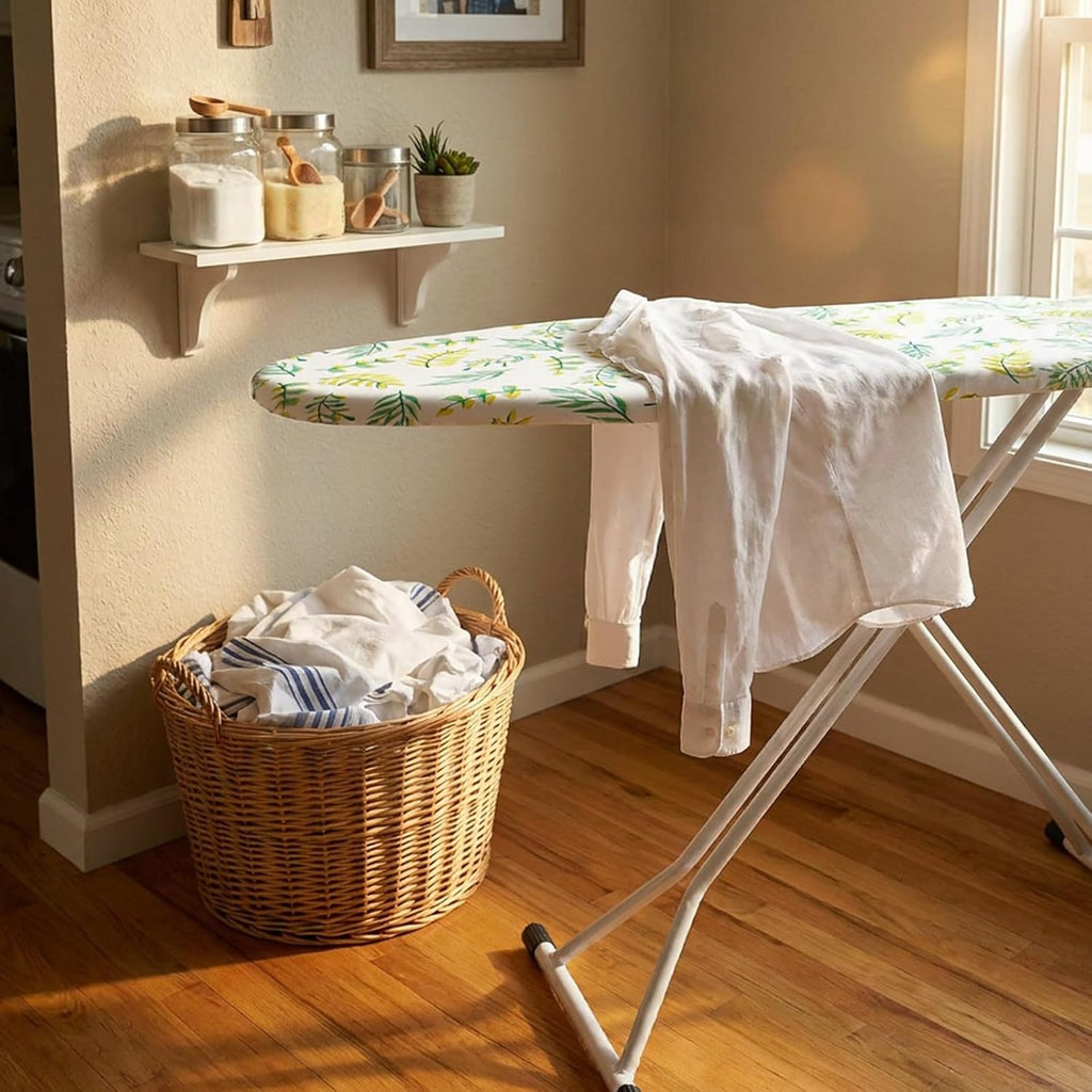 SheeChung Ironing Board 13"x43",Full Size Iron Board with Rest,Adjustable